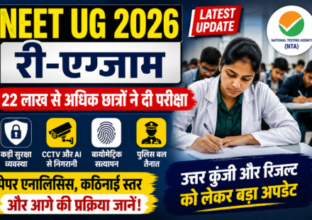 NEET UG 2026 Re-Exam: 22 लाख से अधिक छात्रों ने दी परीक्षा, कड़ी सुरक्षा के बीच हुआ आयोजन