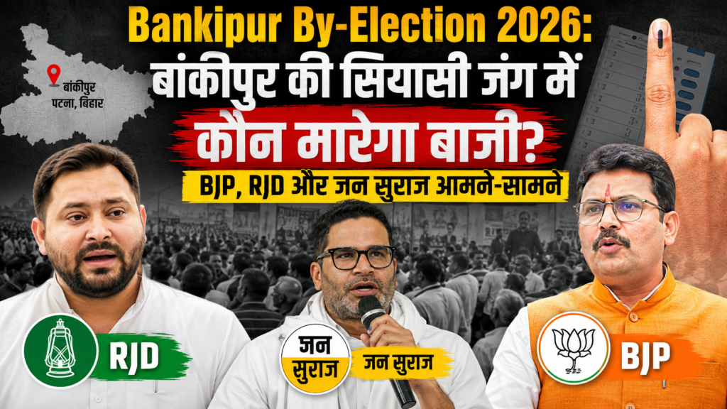 Bankipur By-Election 2026: बांकीपुर की सियासी जंग में कौन मारेगा बाजी? BJP, RJD और जन सुराज आमने-सामने