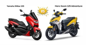 Yamaha NMax 155 or Hero Xoom 125 Adventure का डिज़ाइन देखिए