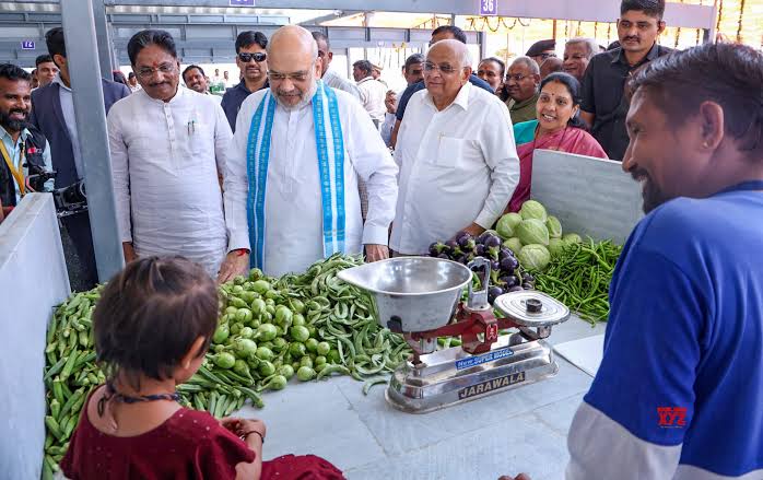 अमित शाह ने किया दहेगाम APMC के नए सब्जी सब-यार्ड का उद्घाटन, किसानों को मिलेगा बड़ा फायदा