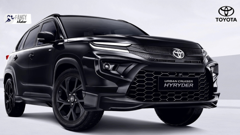 Toyota Urban Cruiser Hyryder Gets Aero Black Edition